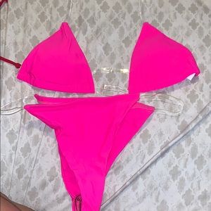 Pink bathingsuit